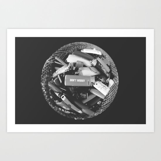 Don't worry Art Print