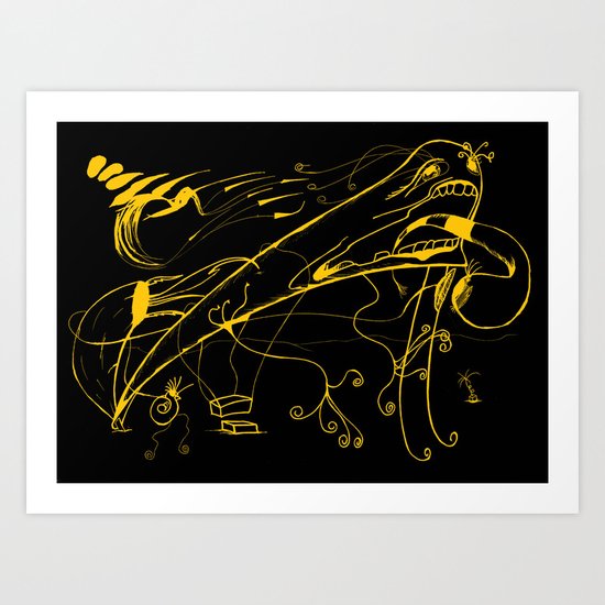 Grito Art Print