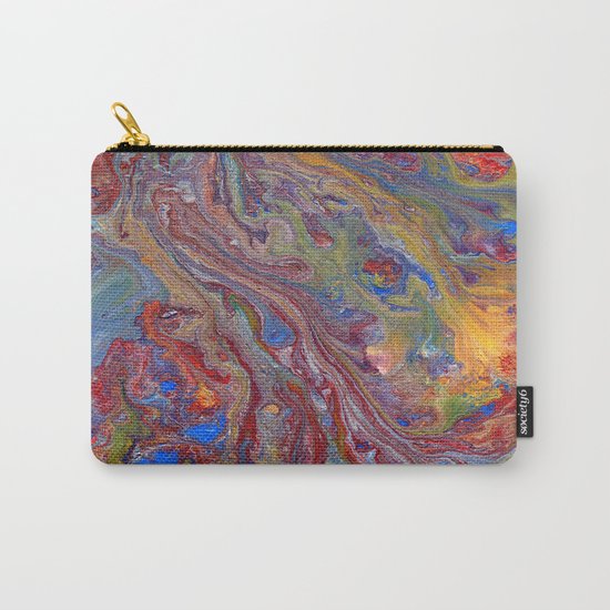 Psychedelic Lava Flow Carry-All Pouch