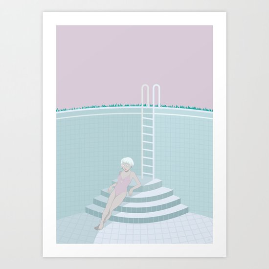 Emptied, Drained Art Print