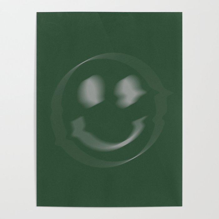 Glitch - Green Poster