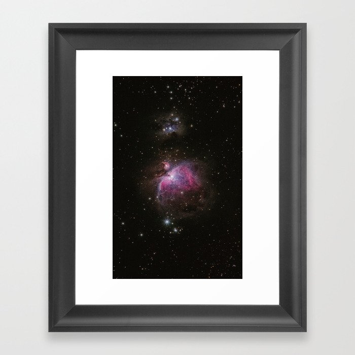 Cosmic Star Galaxy Framed Art Print