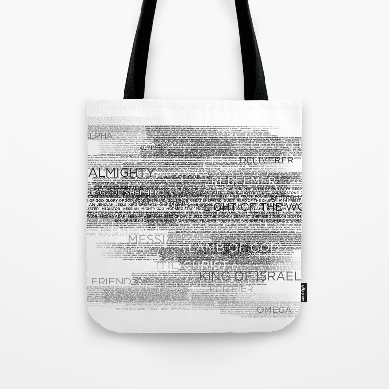Names Of God Tote Bag By Dallasdrotz Society6