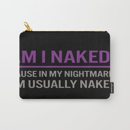 Naked Carry-All Pouch | Graphicdesign, Typography, Movies & TV 