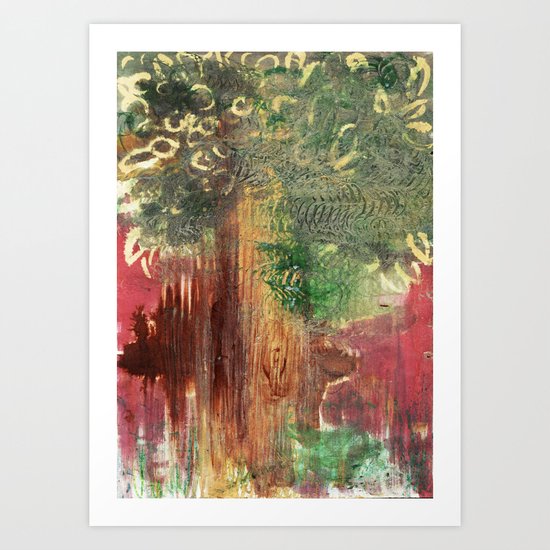 Mighty Tree Art Print