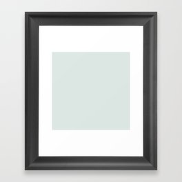 Green-Gray Honeydew Framed Art Print