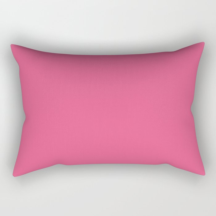 Intricate Pink Rectangular Pillow