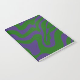 29 Abstract Swirl Shapes 220711 Valourine Digital Design Notebook