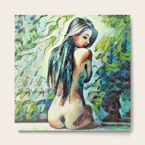 The Glance Metal Print