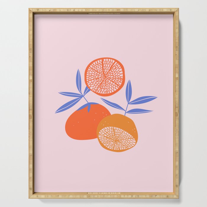 Sweet citrus Serving Tray