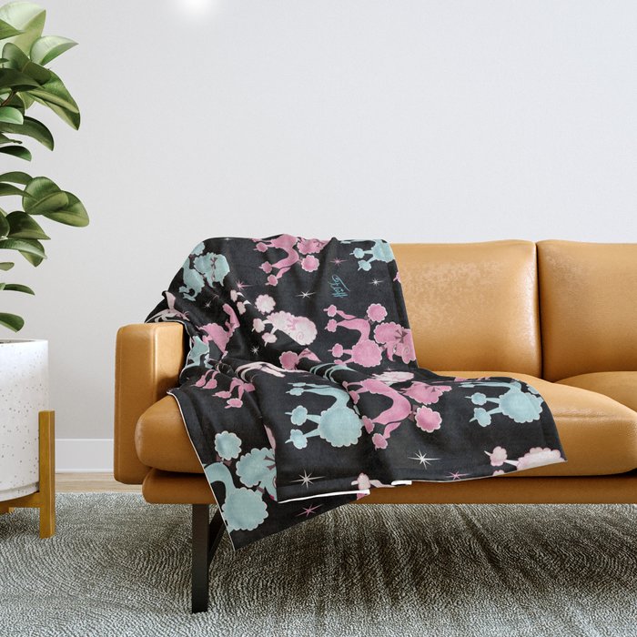 Poodle throw best sale blanket