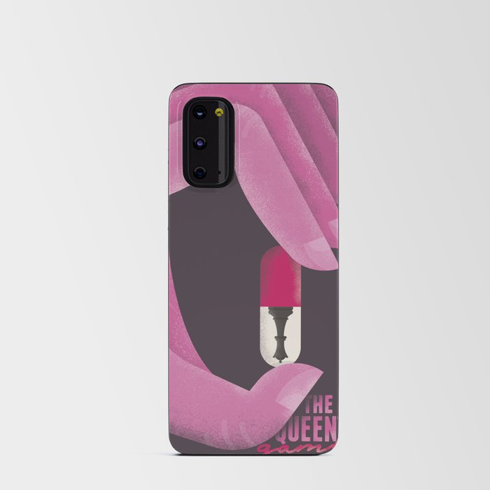 The Queen's Gambit, chess lovers, Anya Taylor-Joy poster, alternative tv series Android Card Case