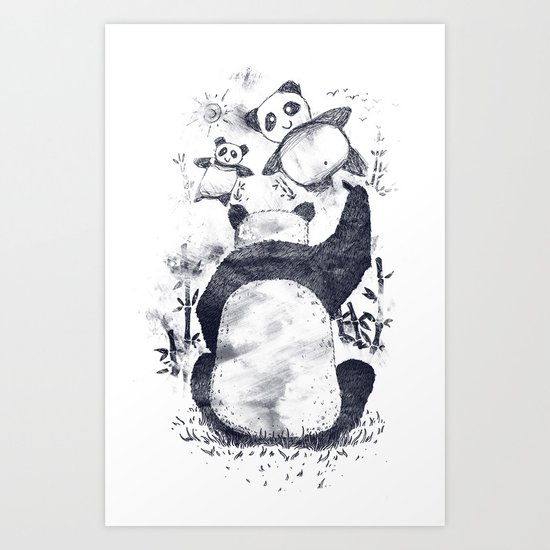The Sadness Will Last Forever Art Print