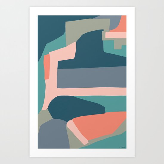 Chained Art Print
