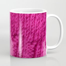 Pink Hat Coffee Mug | Ribbing, Pinkhat, Knitting, Yarn, Knit, Pink, Photo, Handspun 