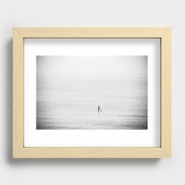Alone Recessed Framed Print