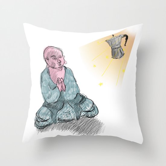 GOD GIMME THE STRENGTH Throw Pillow