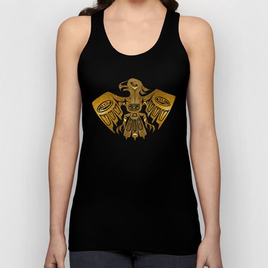 Gold ornament Unisex Tank Top