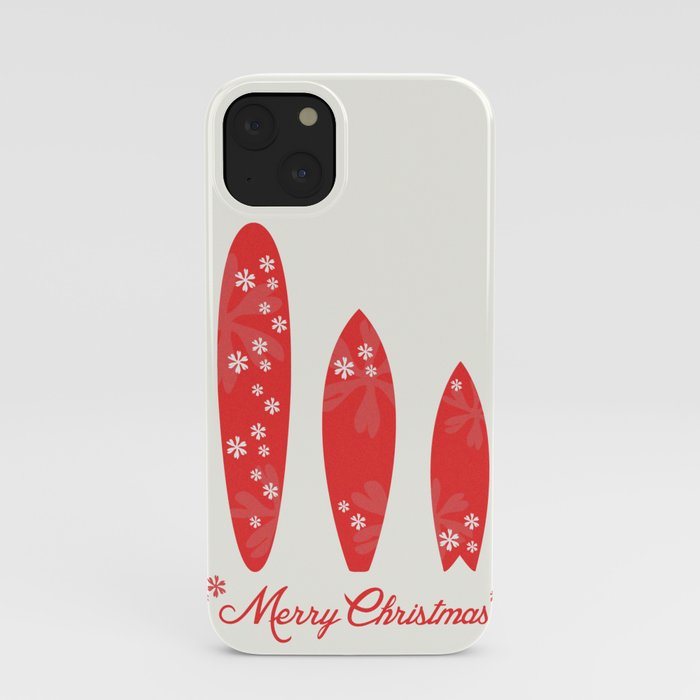 Surfboards - Merry Christmas  iPhone Case