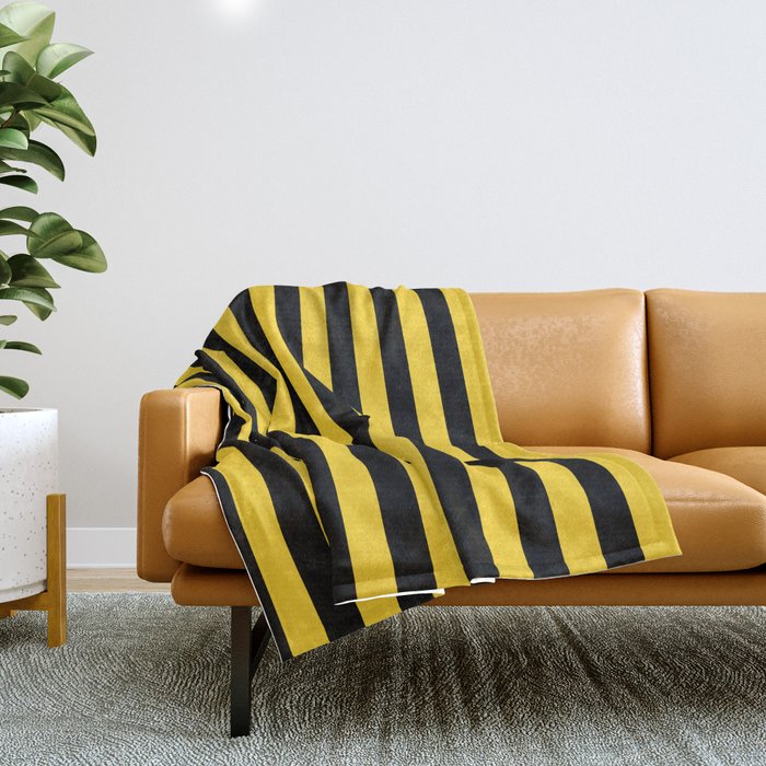 Large yellow throw discount blanket