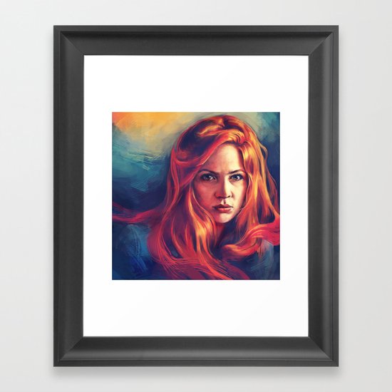 Amy Pond Framed Art Print