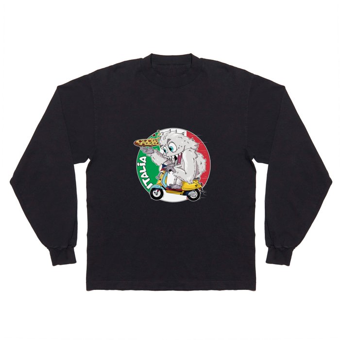 Are we there YETI? ITALY Long Sleeve T Shirt