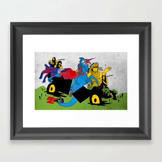 "Americana" by Steven Fiche Framed Art Print