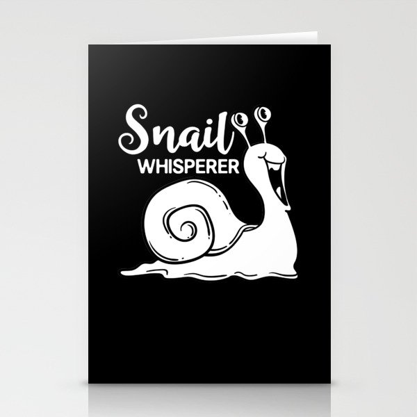 Giant African Snail Tiger Slug Achatina Pet Stationery Cards