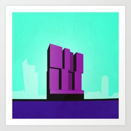 De Rotterdam Koolhaas Architecture Art Print