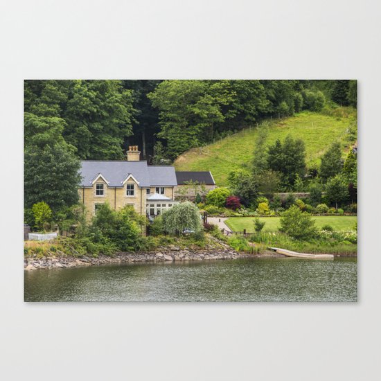 Across the lake Canvas Print