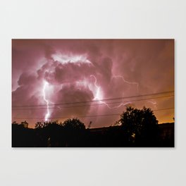 Electric Madness Canvas Print
