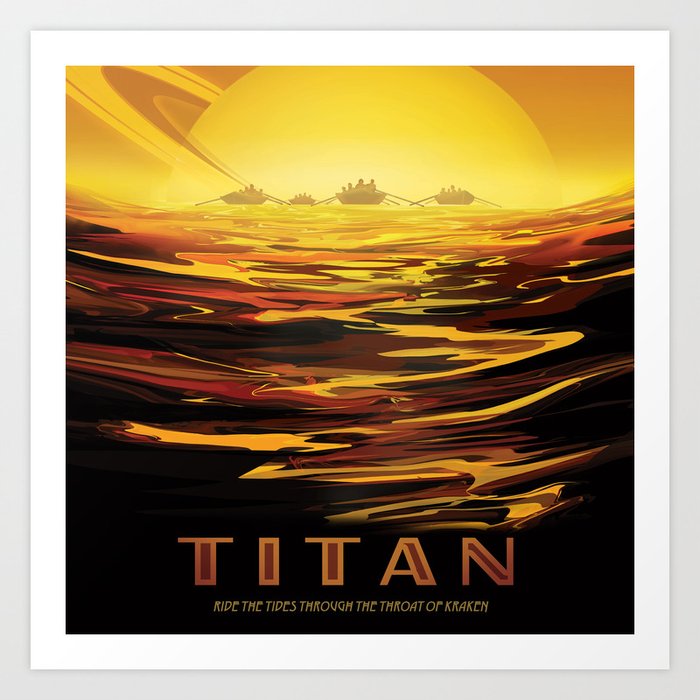 Titan Art Print