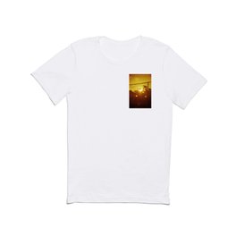 Melting into the Sunset - Holga Double Exposure - Redscale Film T Shirt