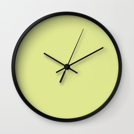 Spring Leaf Wall Clock