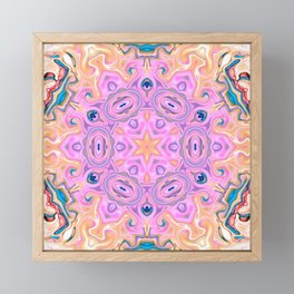 Star Flower of Symmetry 606 Framed Mini Art Print