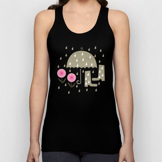 Rain Unisex Tank Top