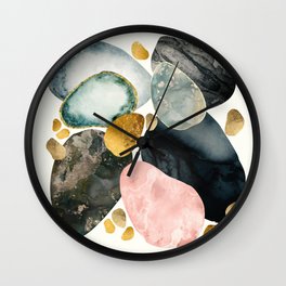 Pebble Abstract Wall Clock