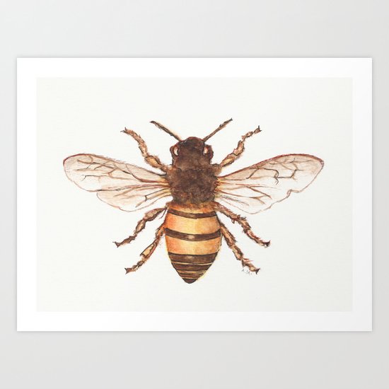 Queen Bee Art Print