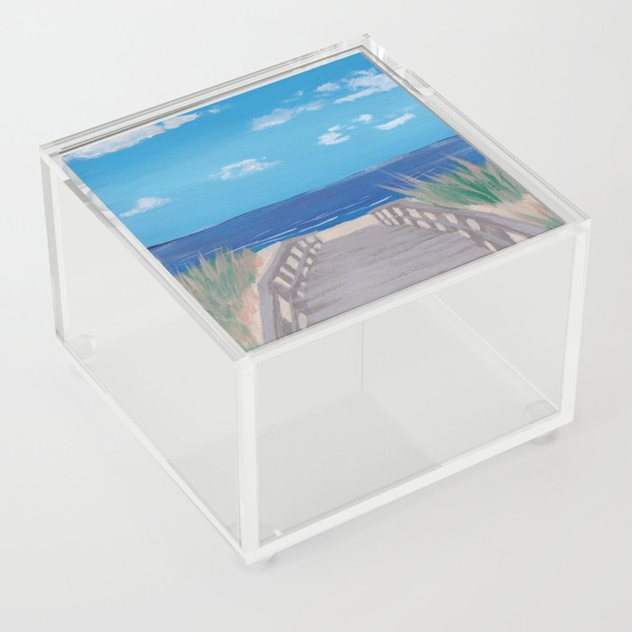 Beach Boardwalk Acrylic Box