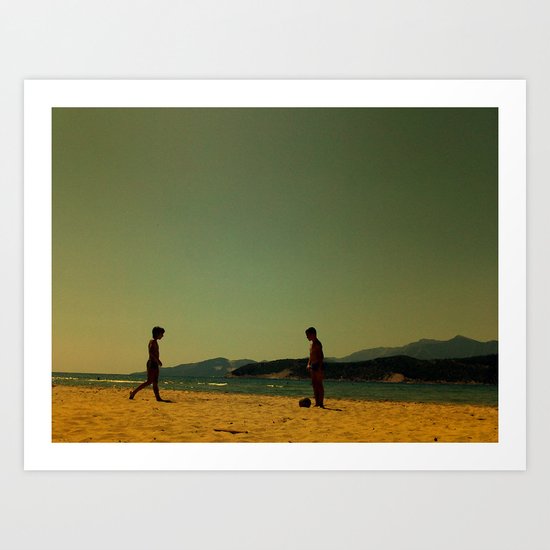 Sea kids Art Print