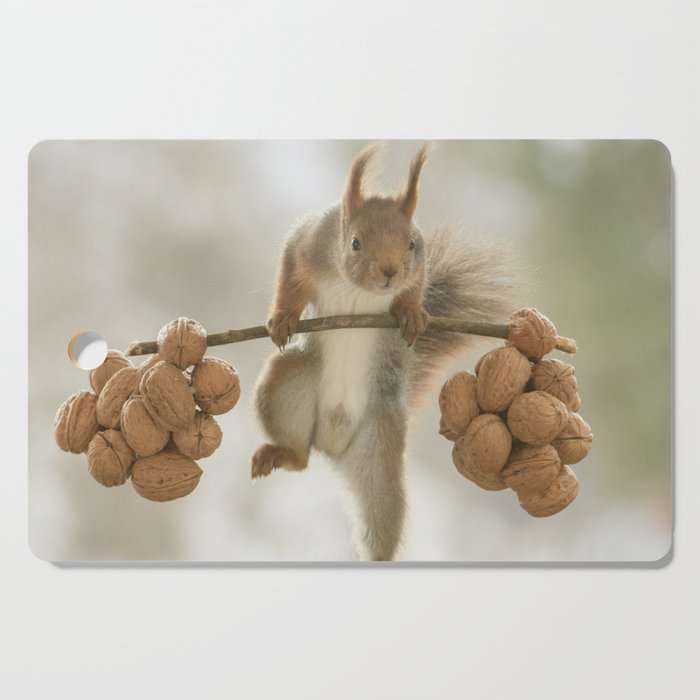 Squirrel the nut carrier Cutting Board