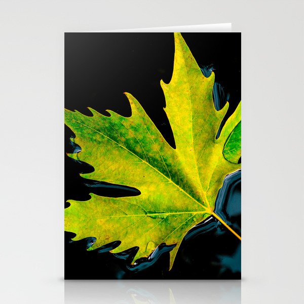 Autumn leaf Stationery Cards