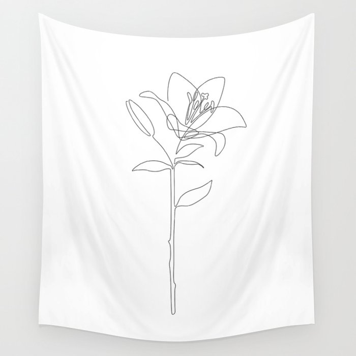 Fill Lily Wall Tapestry