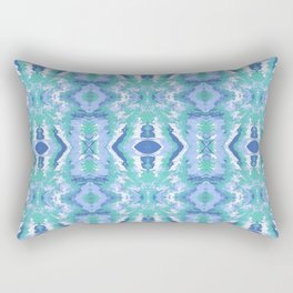 Stormy Weather P Blue Rectangular Pillow