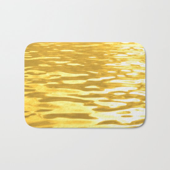 Liquid Gold Bath Mat