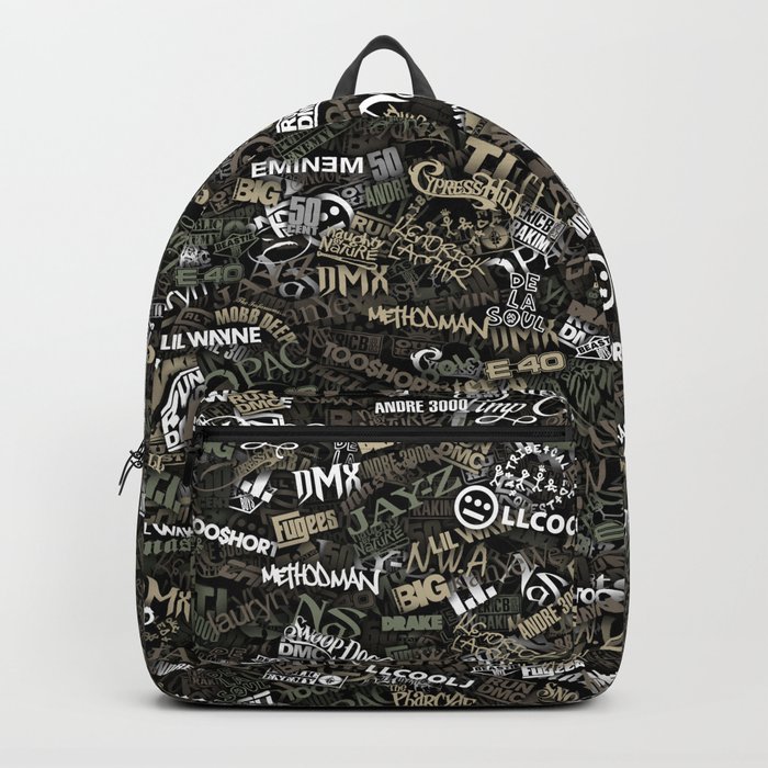 Hip Hop Comuflage Backpack by dima v Society6