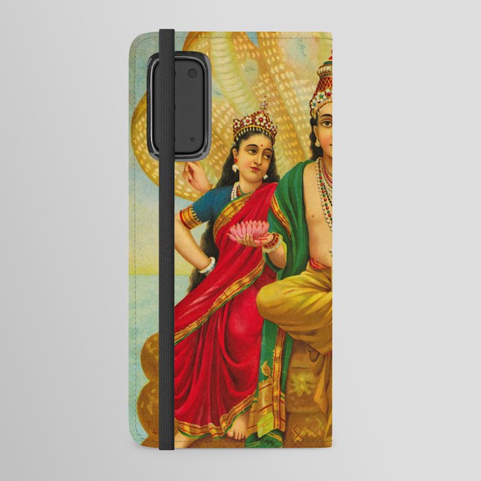 Sesha Narayana, King of Nagas by Raja Ravi Varma Android Wallet Case