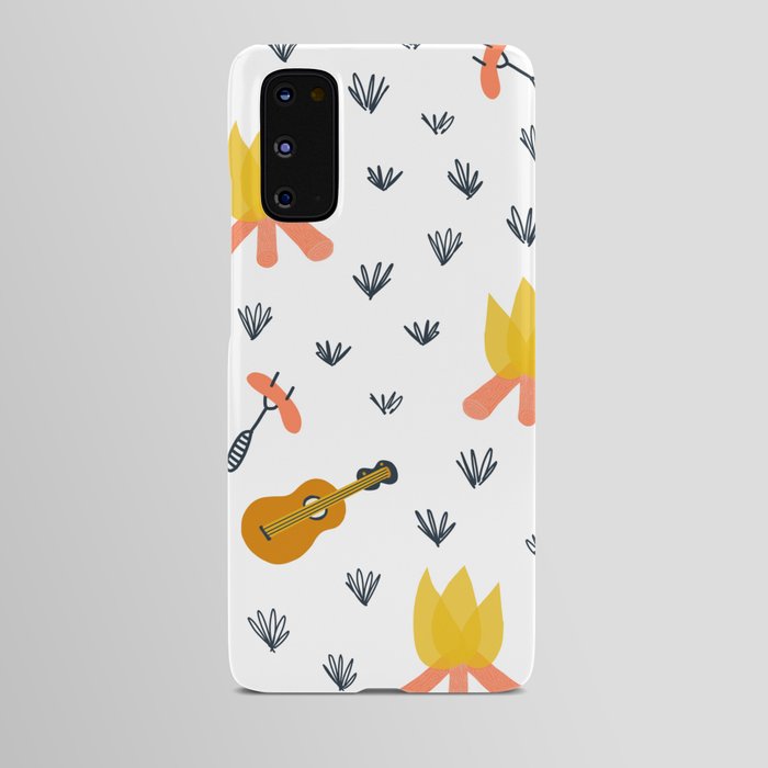 Campfire Bonfire Pattern Android Case