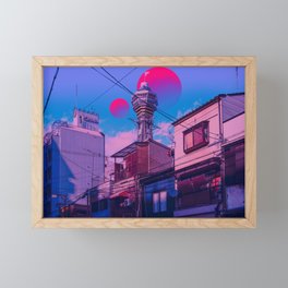 Osaka 2084 Framed Mini Art Print