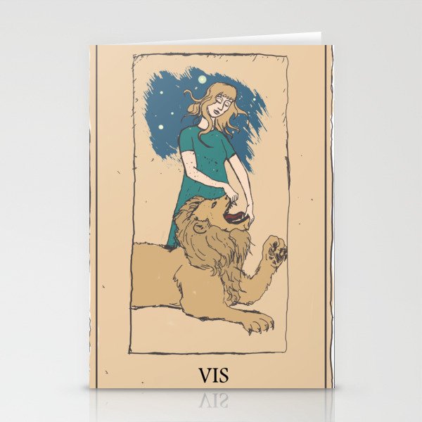 force tarot Stationery Cards